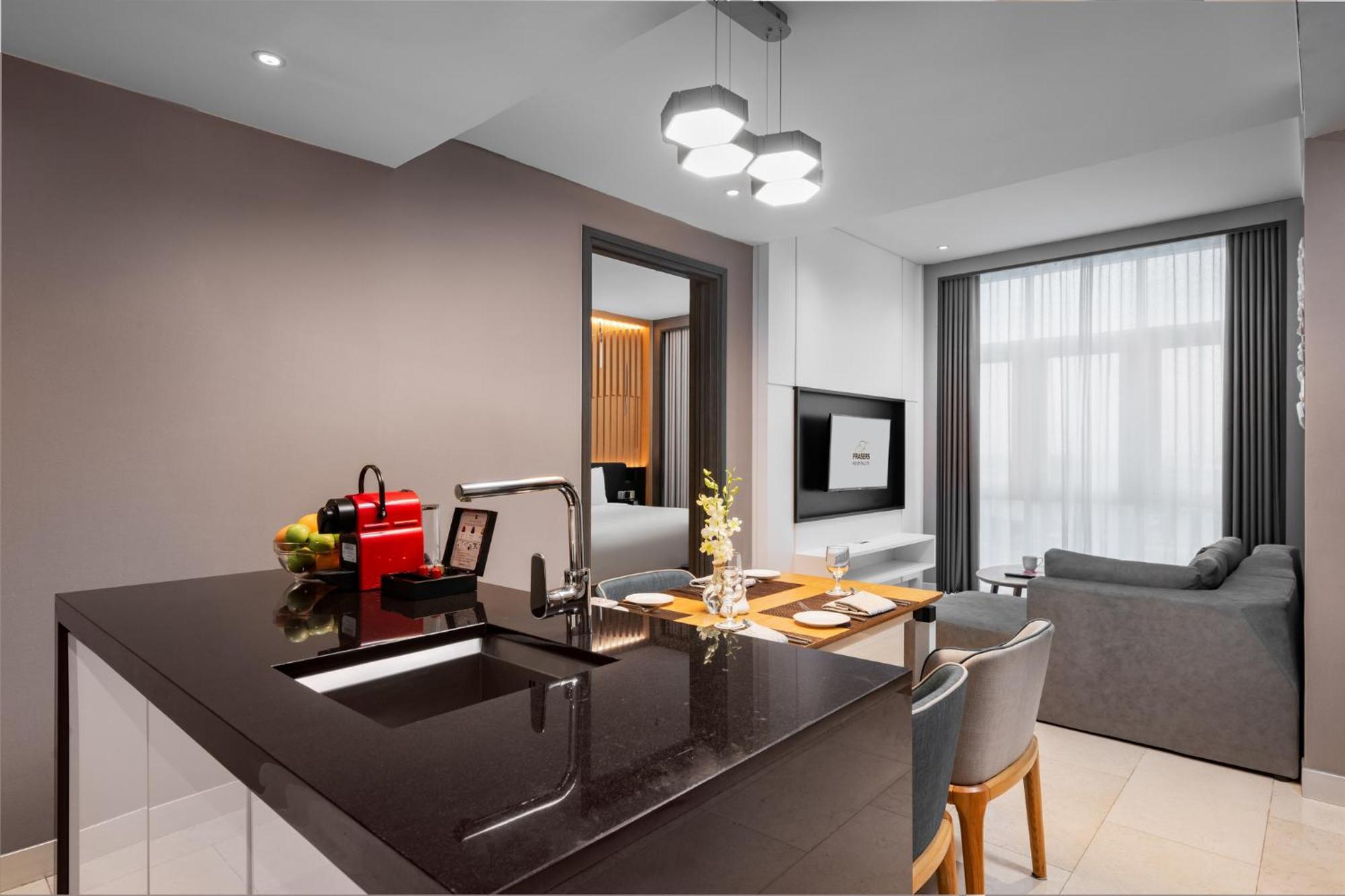ホテル フレイザー プレイス プテリ ハーバー ヌサジャヤ エクステリア 写真 A typical apartment at The Panorama