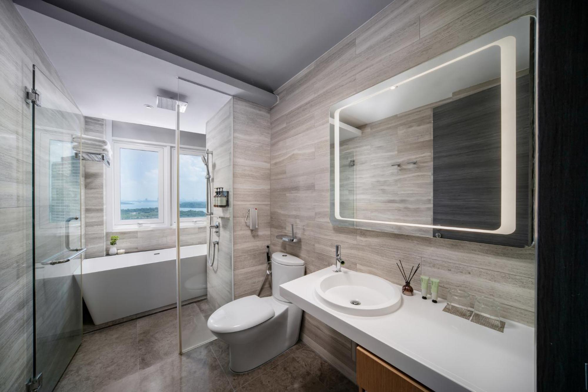 ホテル フレイザー プレイス プテリ ハーバー ヌサジャヤ エクステリア 写真 Bathroom