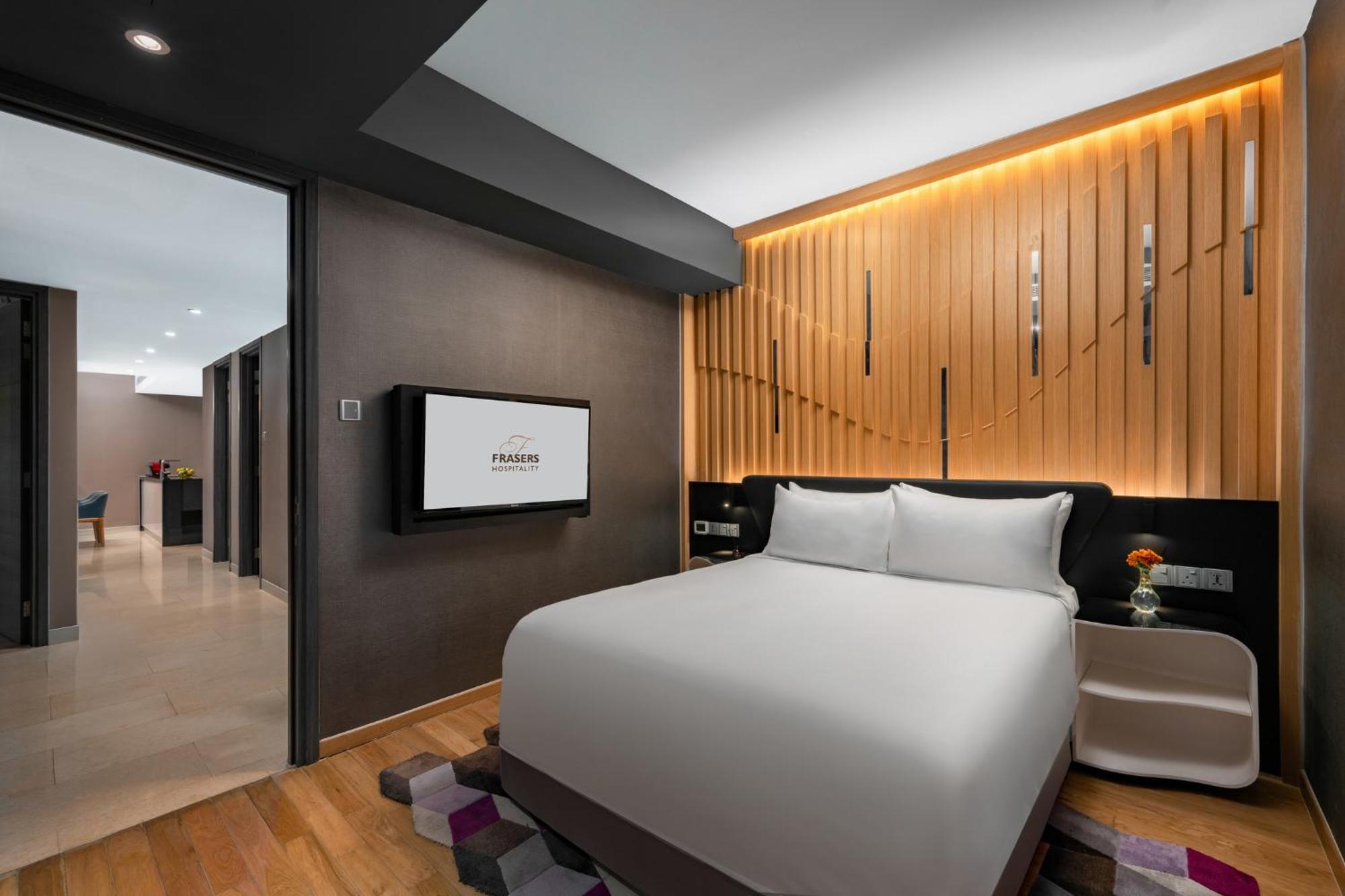 ホテル フレイザー プレイス プテリ ハーバー ヌサジャヤ エクステリア 写真 A bedroom at the hotel